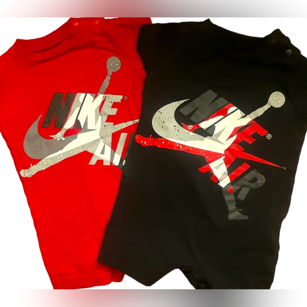 2 PCS Nike Air Jordan Infant Rompers